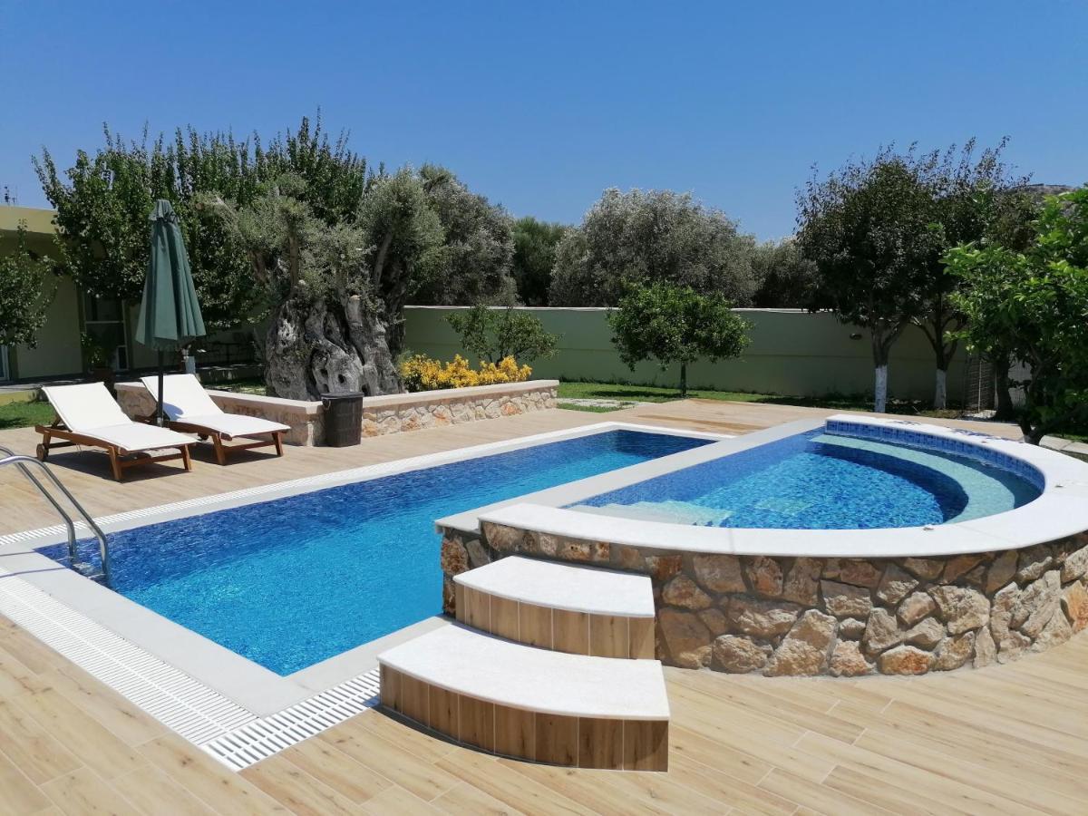 Villa Mata - 600M² With Private Pool And Jacuzzi Kalithies Exterior foto